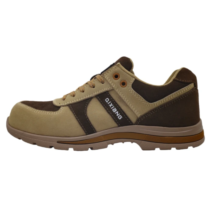 Suede Leather SBP Safety Shoes